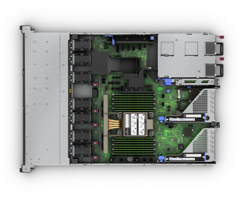 HPE ProLiant DL320 Gen11 4514Y 2.0GHz 16c 64GB-R 8SFF MR408i-o 2x480GB SATA SSD 2x1000W PS EU Server