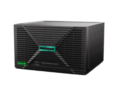 HPE ProLiant MicroServer Gen11 6325P 3.5GHz 4c 1P 1x32GB-U 4LFF-NHP 2x4TB HDD 1x180W PS EU Server