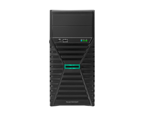 HPE ProLiant ML30 Gen11 6325P 3.5GHz 4c 1P 1x32GB-U 4LFF 2x960GB SSD 1x1000W PS EU Server