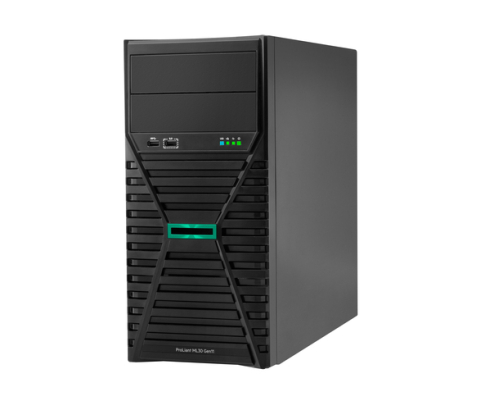 HPE ProLiant ML30 Gen11 6325P 3.5GHz 4c 1P 1x32GB-U 4LFF 2x960GB SSD 1x1000W PS EU Server