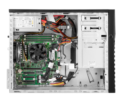 HPE ProLiant ML30 Gen11 6325P 3.5GHz 4c 1P 1x32GB-U 4LFF 2x960GB SSD 1x1000W PS EU Server