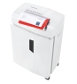 HSM X13 triturador de papel Corte en partículas 57 dB 4 mm Plata, Blanco