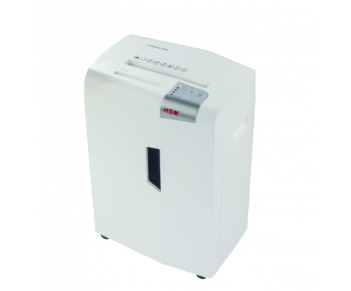 HSM X15 triturador de papel Corte en partículas 57 dB 23 cm Plata, Blanco