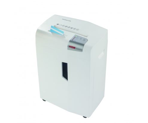 HSM X15 triturador de papel Corte en partículas 57 dB 23 cm Plata, Blanco