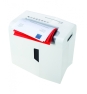 HSM X5 triturador de papel Corte en partículas 58 dB 22 cm Plata, Blanco