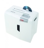 HSM X5 triturador de papel Corte en partículas 58 dB 22 cm Plata, Blanco