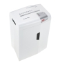 HSM X6pro triturador de papel Corte en partículas 58 dB 22 cm Plata, Blanco
