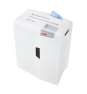 HSM X6pro triturador de papel Corte en partículas 58 dB 22 cm Plata, Blanco