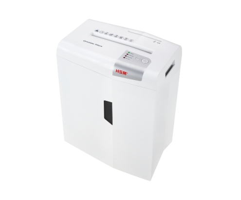 HSM X6pro triturador de papel Corte en partículas 58 dB 22 cm Plata, Blanco