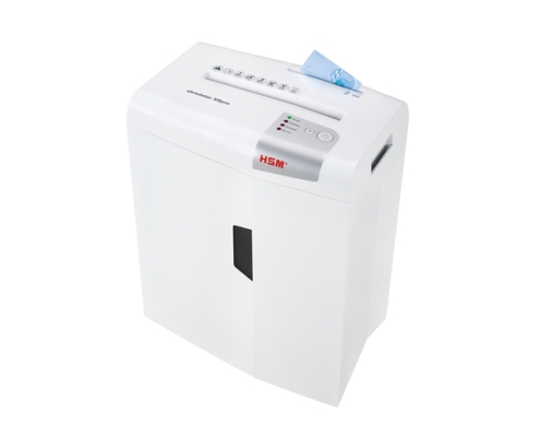 HSM X6pro triturador de papel Corte en partículas 58 dB 22 cm Plata, Blanco