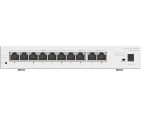 HUAWEI S380-S8P2T 2 GE WAN, 8GE, LAN ( POE, 124 W)