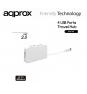 HUB APPROX USB 2.0 4 PUERTOS BLANCO APPHT4W