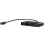 Hub HP Concentrador USB-C a USB-A Z6A00AA
