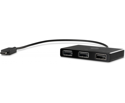Hub HP Concentrador USB-C a USB-A Z6A00AA