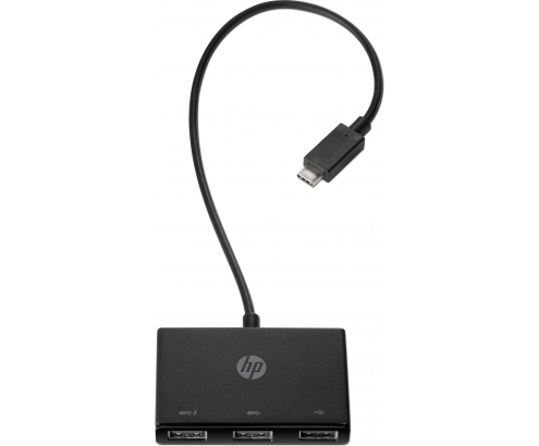 Hub HP Concentrador USB-C a USB-A Z6A00AA