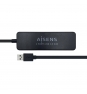 HUB USB AISENS CONECTORES 1XUSB-A 3.0 MACHO 4XUSB-A 3.0 HEMBRA LONGITUD CABLE 30CM GRIS A106-0399
