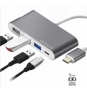 Hub USB-C 4 en 1 SilverHt 112001140199