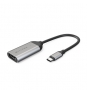 HYPER HD-H8K USB Tipo C HDMI Acero inoxidable