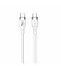 HYPER HJ4001WHGL cable USB USB 2.0 1 m USB C 0,48 Gbit/s 240 W Blanco