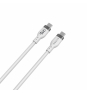 HYPER HJ4001WHGL cable USB USB 2.0 1 m USB C 0,48 Gbit/s 240 W Blanco