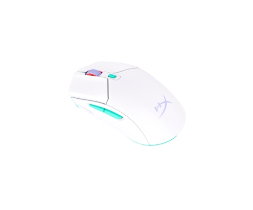 HyperX Pulsefire Haste 2 Core inalámbricos: ratón gaming (blanco/verde/púrpura)