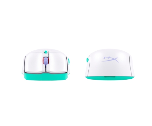 HyperX Pulsefire Haste 2 Core inalámbricos: ratón gaming (blanco/verde/púrpura)