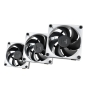 HYTE THICC FP12 Carcasa del ordenador Ventilador 12 cm Negro, Blanco 3 pieza(s)