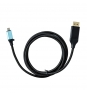 i-tec Cable Adaptador 4K usb tipo-c macho a displayport macho 1.5m negro 