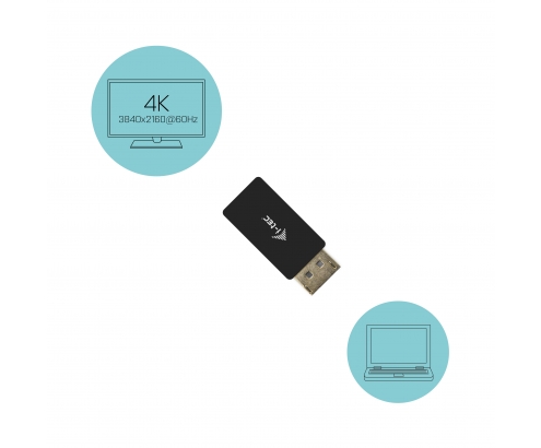 i-tec DisplayPort to HDMI Adapter 4K/60Hz Negro