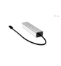 i-tec Metal USB-C Charging HUB 5port with USB-C video 8K + Power Delivery 85W