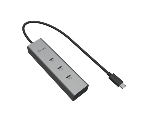 i-tec Metal USB-C Charging HUB 5port with USB-C video 8K + Power Delivery 85W