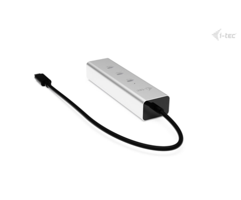 i-tec Metal USB-C Charging HUB 5port with USB-C video 8K + Power Delivery 85W