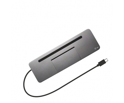 i-tec Metal USB-C Ergonomic 4K 3x Display Docking Station + Power Delivery 85 W