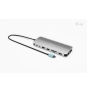 i-tec Metal USB-C Nano 3x Display Dock, 2x HDMI 1x USB-C video with Power Delivery 140W + Universal Charger 140 W