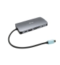 i-tec Metal USB-C Nano Dock HDMI/VGA with LAN + Charger 100W