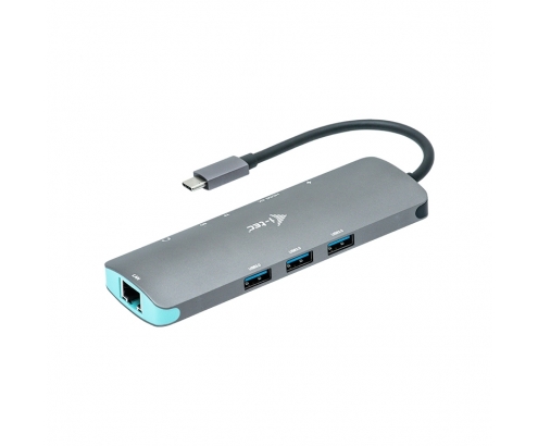 i-tec Metal USB-C Nano Docking Station 4K HDMI LAN + Power Delivery 100 W