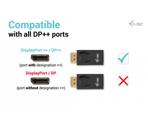 i-tec Passive DisplayPort to HDMI Adapter (max 4K/30Hz)