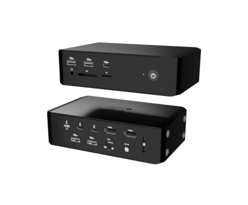 i-tec Thunderbolt5 Quattro Display Docking Station, 5x USB, 2.5 GLAN + Power Delivery 140W