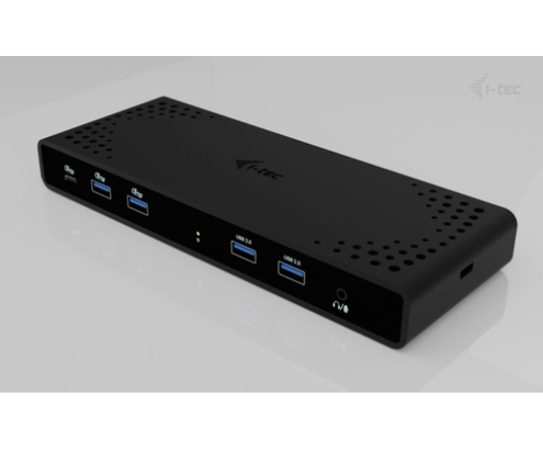 i-tec Universal Dual 4K Display Docking Station + Power Delivery 85W
