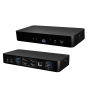 i-tec Universal Intelligent Dual Display Docking Station + Power Delivery 100W