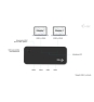 i-tec Universal KVM HUB 2x USB-C + 2x USB-A 3.0