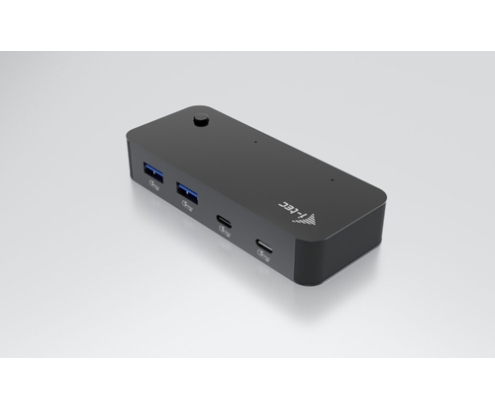 i-tec Universal KVM HUB 2x USB-C + 2x USB-A 3.0