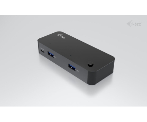 i-tec Universal KVM HUB 2x USB-C + 2x USB-A 3.0