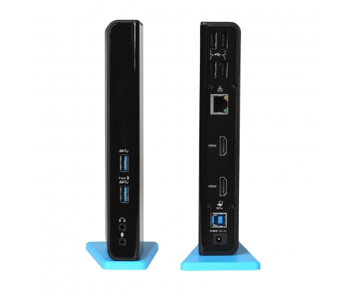 I-TEC USB 3.0/USB-C Dual HDMI Docking Station Negro