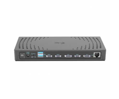 i-tec USB 3.0 / USB-C / Thunderbolt, 3x 4K Docking Station Gen 2 + Power Delivery 100W