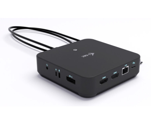 i-tec USB-C DP Dual HDMI Docking Station with Power Delivery 100 W