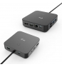 i-tec USB-C HDMI Dual DP Docking Station with Power Delivery 100 W + Universal Charger 100 W