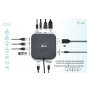 i-tec USB-C HDMI Dual DP Docking Station with Power Delivery 100 W + Universal Charger 100 W