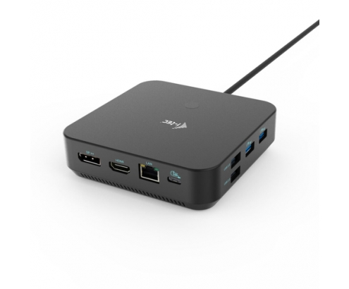 i-tec USB-C HDMI Dual DP Docking Station with Power Delivery 100 W + Universal Charger 100 W