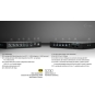 i-tec USB-C KVM Dock PRO for Three Hosts, Dual Video, with 2x Power Delivery, max 92W